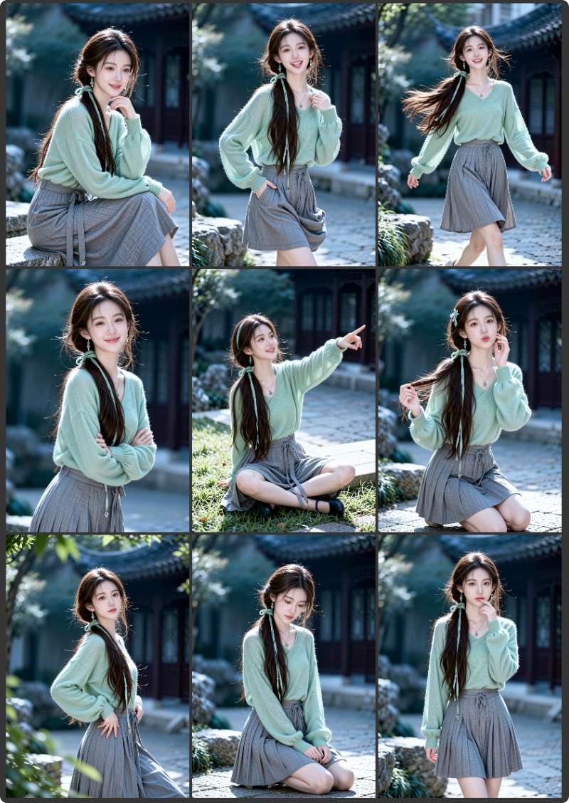 最美模特套图